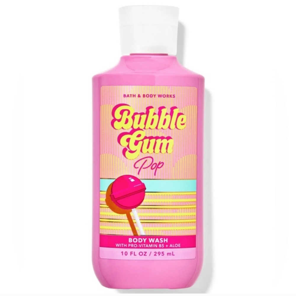New BATH AND BODY WORKS Bubblegum Pop Body Wash